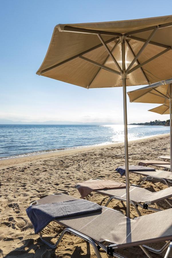 Luna Villa Private Beach เนอาอิรากลีอา ภายนอก รูปภาพ